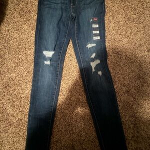 Levi's skinny mid rise jeans Distressed Blue Jeans 25x30 (0))